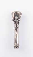 Silver boutonnière, .925 Sterling, with import marks for Sheffield, 1997