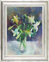 Louis van Heerden; White Lilies