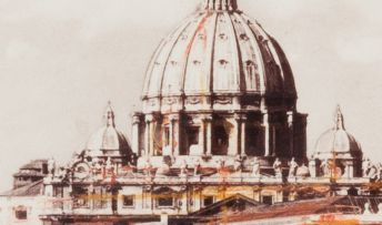 Christo and Jeanne-Claude; Ponte Sant'Angelo, Wrapped, Project for Rome