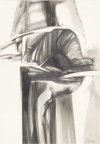 Nils Burwitz; A Collection of Ten Pencil Sketches