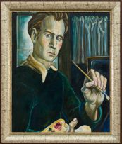 Eugene Labuschagne; Self Portrait of the Artist