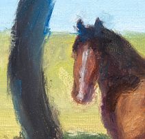 Clare Menck; Bay Horse