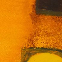 Bruce Beaugeard; Abstract in Orange