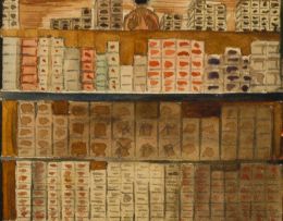 Jacob Hendrik Pierneef; Lodewijk de Jager & Co. Tobacconist Shop; three