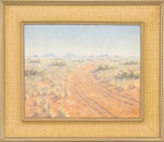 Carl Ossmann; Landscape with Dirt Track