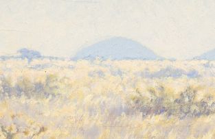 Carl Ossmann; Landscape with Dirt Track