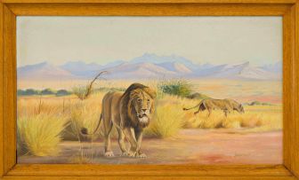 Hans-Joachim Hermann Henckert; Lions in a Landscape