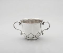 A George V silver two-handled loving cup, Goldsmiths & Silversmiths Co Ltd, London, 1925