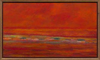 Herman van Nazareth; Red Landscape