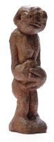 Cyprian Shilakoe; Figure with Clasped Hands