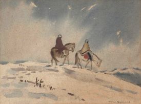 Nerine Desmond; Basuto Riders in Snow
