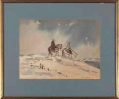 Nerine Desmond; Basuto Riders in Snow