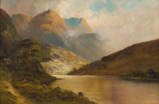 Alfred de Breanski Snr; Loch Eck. N.B