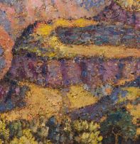 Moses Tladi; Mountain Landscape (Mont-aux-Sources)