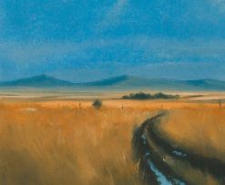 Christopher Haskins; Landscape with Road; Landscape with River