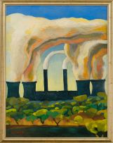Terrence Patrick; Landscape with Smoke Stacks, Vereeniging