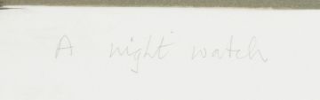 Robert Hodgins; A Night Watch