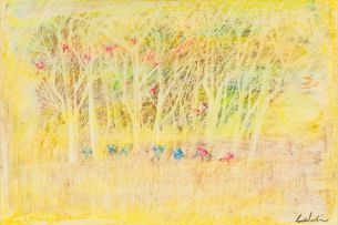 Gordon Vorster; Trees in a Landscape