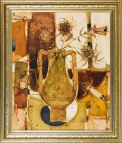 Aileen Lipkin; Flowers in a Vase