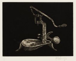 William Kentridge; Black Objects, four