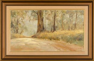 Christopher Tugwell; Road through Bluegum Forest