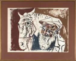 Moshe Gat; Old Man and Horse