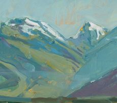 Philip Erskine; Matroosburg Mountains in Winter (sic)