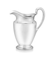A Tiffany & Co silver water pitcher, 1907-1947, .925 sterling