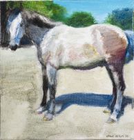 Clare Menck; Horse, Grey