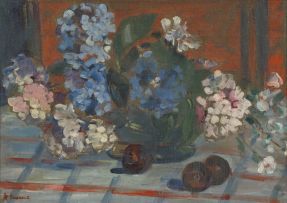 Alice Tennant; Hydrangeas and Pomegranates