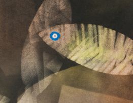 Winston Churchill Masakeng Saoli; Fish in an Abstract Composition