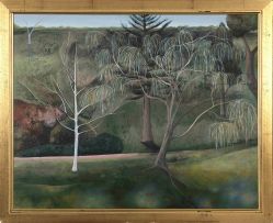 Simon Rhys Jones; Landscape with Trees