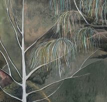 Simon Rhys Jones; Landscape with Trees