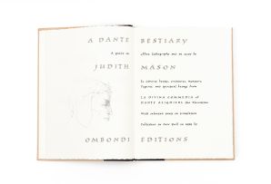 Judith Mason; Artist Book: A Dante Bestiary 35/100