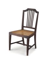 A Cape fruitwood Neoclassical style side chair, 19th century