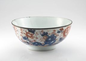 A Chinese Export 'Imari' bowl, Qianlong period (1735-1796)