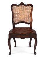 A Cape Louis XV stinkwood and caned side chair, 1770