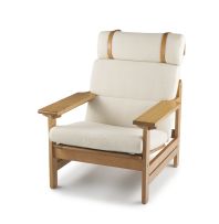 A Danish oak armchair