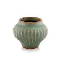 A Chinese Longquan celadon-glazed jarlette, Song/ Yuan Dynasty