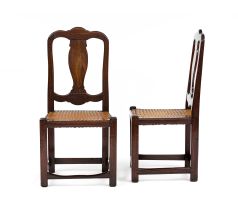 A pair of Cape stinkwood Queen Anne style side chairs, first half 18th century