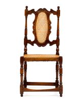 A Cape Van der Stel stinkwood side chair, first quarter 18th century