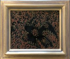 Esias Bosch; Tile with Bird Motif