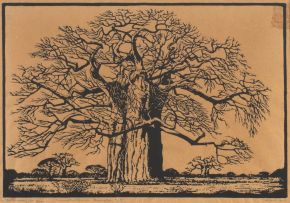Jacob Hendrik Pierneef; Kremetartboom, Bosveld N.T. (Nilant 73)