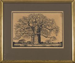 Jacob Hendrik Pierneef; Kremetartboom, Bosveld N.T. (Nilant 73)