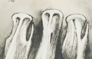 Henry Moore; Three Sisters (Cramer 621)