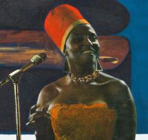 Sam Nhlengethwa; The Jazz Player, Miriam Makeba