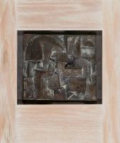 Edoardo Villa; Abstract Plaque