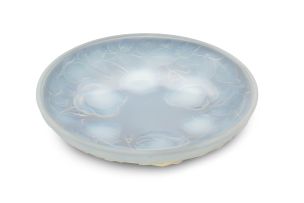 An Etling opalescent glass bowl, French, 1930s