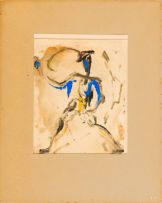 Lippy (Israel-Isaac) Lipshitz; Figure in Blue and Yellow