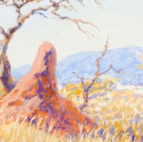 Johannes Blatt; Landscape with Termite Mound (near Omaruru)